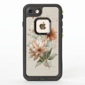 floral design  LifeProof iPhoneケース (裏面)
