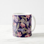 Floral Design Mug コーヒーマグカップ (正面右)