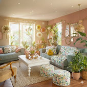 Floral Designer Throw Blanket - Home Decor Gifts  スローブランケット