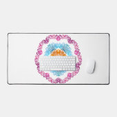 Floral Desk Mat デスクマット (キーボード&マウス)