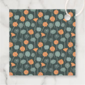 Floral Doodle Custom Hand-Drawn Note フェイバータグ (裏面)