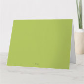 Floral Dream, Modern Abstract Flower Fractal Art サンキューカード (裏面)