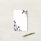 Floral Edge Large Post It Notes ポストイット (デスク上)