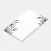 Floral Edge Large Post It Notes ポストイット (アングル)