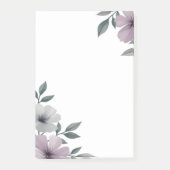 Floral Edge Large Post It Notes ポストイット (正面)
