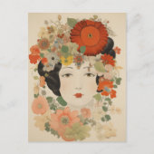 Floral Elegance ポストカード (正面)