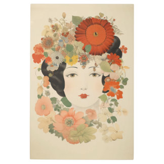 Floral Elegance メタルプリント