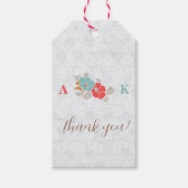 "Floral Elegance" Collection ギフトタグ (正面)