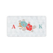 "Floral Elegance" Collection ラベル (正面)