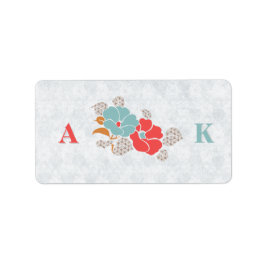 "Floral Elegance" Collection ラベル