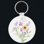 Floral Elegance Tee – Soft Pastel Blooms キーホルダー<br><div class="desc">This beautiful white t-shirt features a delicate watercolor-style floral print, showcasing soft pastel blooms and fluttering butterflies. The design captures the fresh essence of spring and nature, making it perfect for a casual, breezy look. Ideal for women who love subtle elegance and soft, nature-inspired fashion. This tee brings together art...</div>