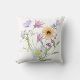 Floral Elegance Tee – Soft Pastel Blooms  クッション