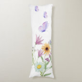 Floral Elegance Tee – Soft Pastel Blooms  ボディピロー (正面縦)