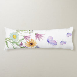 Floral Elegance Tee – Soft Pastel Blooms  ボディピロー