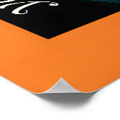 Floral Empowerment Art Print Electric Tulips ポスター (角)