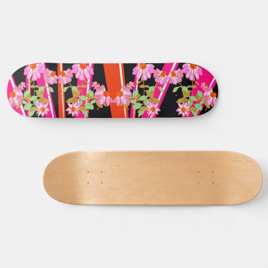 Floral Energy Skateboard スケートボード (横)