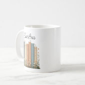 Floral Eras "Swiftea" Accent Coffee Mug [Taylor er コーヒーマグカップ (正面左)