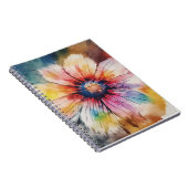 Floral Explosion of Colors ノートブック (右側)
