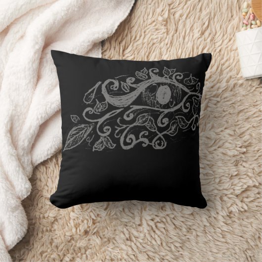 Floral Eye クッション (ブランケット)