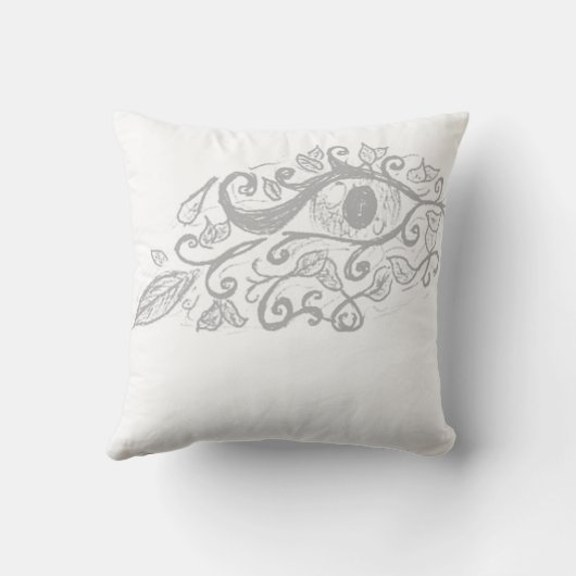 Floral Eye クッション (裏面)