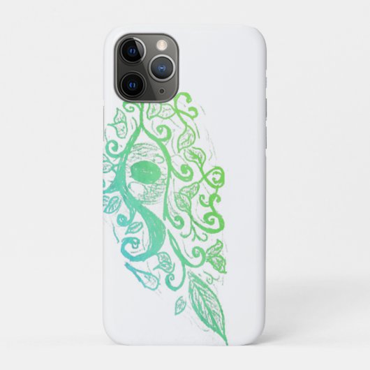 Floral eye phone case Case-Mate iPhoneケース (裏)