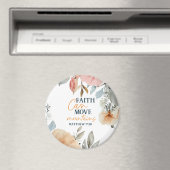 Floral Faith Can Move Mountains マグネット (インサイチュ (食洗機))