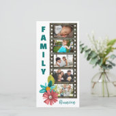 Floral Family Reunion Filmstrip Save the Date  (スタンド正面)