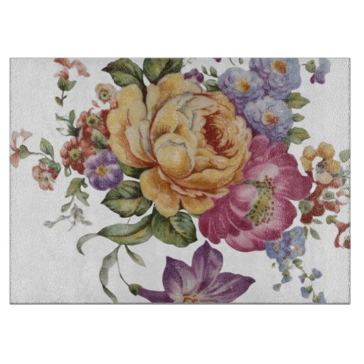 Floral Fantasy  カッティングボード (正面)