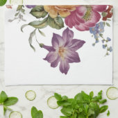 Floral Fantasy  キッチンタオル (折り畳み)