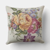 Floral Fantasy  クッション (裏面)