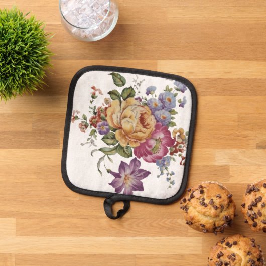 Floral Fantasy  鍋敷き (トップダウン)