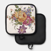 Floral Fantasy  鍋敷き (正面/裏面)