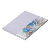 Floral Fantasy, Colorful Abstract Fractal Flower ノートパッド (回転)
