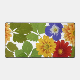  Floral Fantasy Desk Mat デスクマット