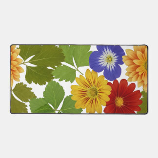  Floral Fantasy Desk Mat デスクマット