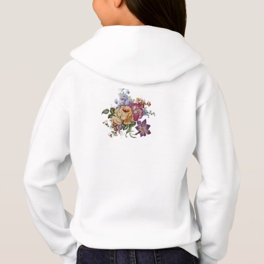  Floral  Fantasy Hoodie (裏面)