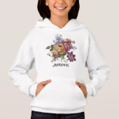  Floral  Fantasy Hoodie (正面)