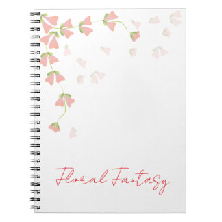 Floral Fantasy Post its ノートブック