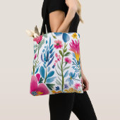 Floral Fantasy Tote Bag トートバッグ (クローズアップ)