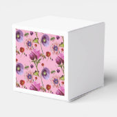 Floral favor box フェイバーボックス (裏面サイド)