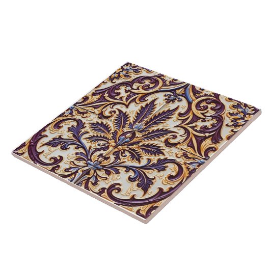 Floral Filigree タイル (側面)