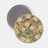 Floral Folk Art Painting マグネット (正面/裏面)
