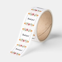 Floral Framed Thank You Small Business