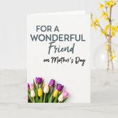 Floral Friend Mothers Day Card カード (黄色い花)
