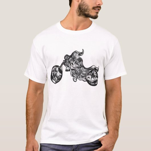 Floral Fury Tシャツ (正面)