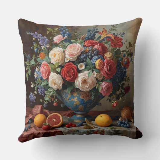 Floral Galore クッション (裏面)