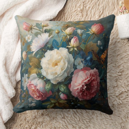 Floral Galore  クッション (ブランケット)