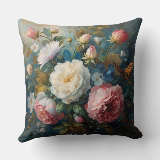 Floral Galore  クッション (裏面)