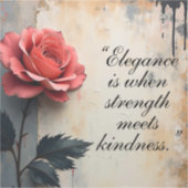 Floral Galore  シール (正面)