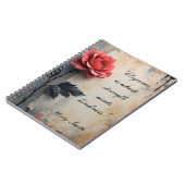 Floral Galore  ノートブック (左側)